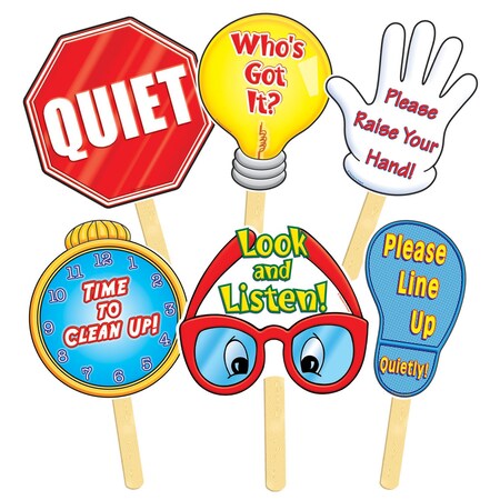 Scholastic Teaching Resources Manage Your Class Signs, 6 Per Set SC973177
